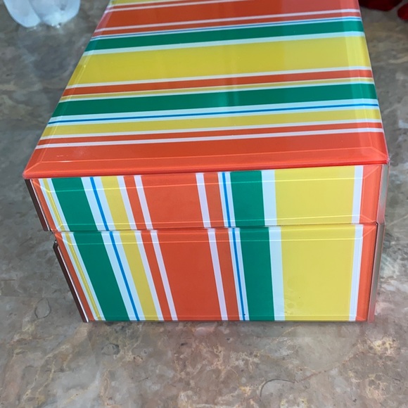 Colorful Striped Jewelry Box - Picture 9 of 10